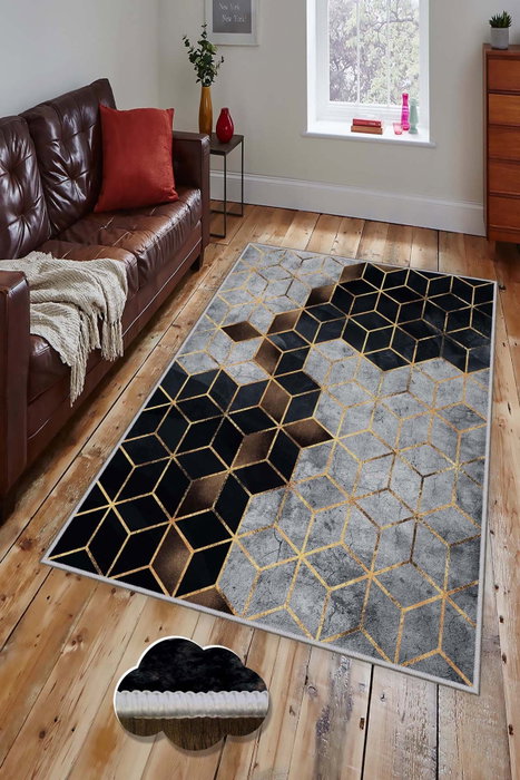 Conceptum Alfombra Tejida Multicolor 180 x 280 cm